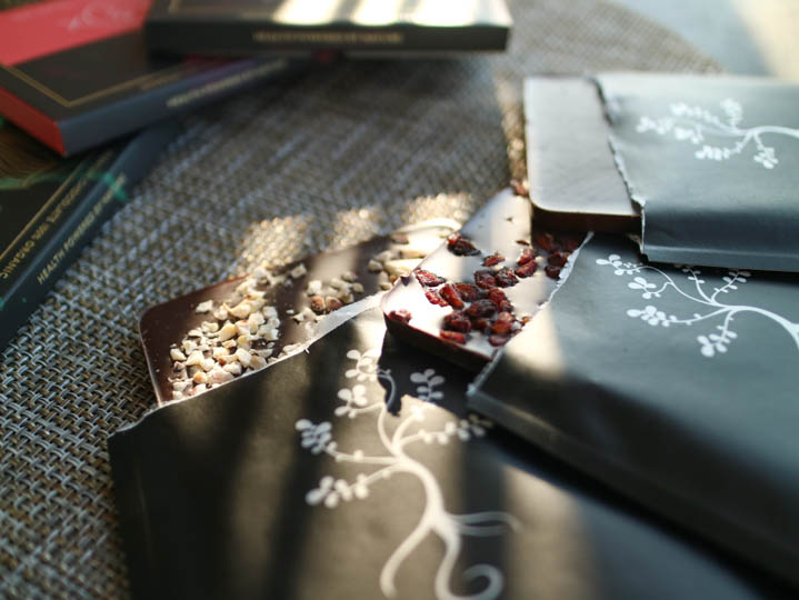 オーロラバーチョコレート3種