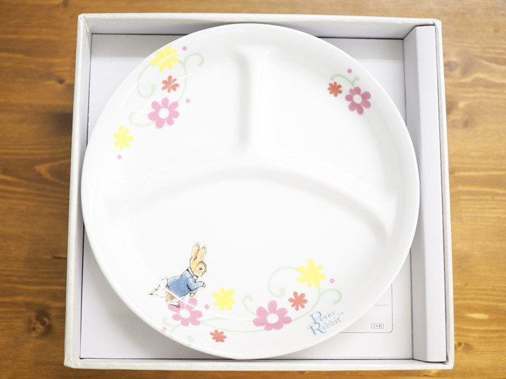 ピーターラビットの食器4点セット