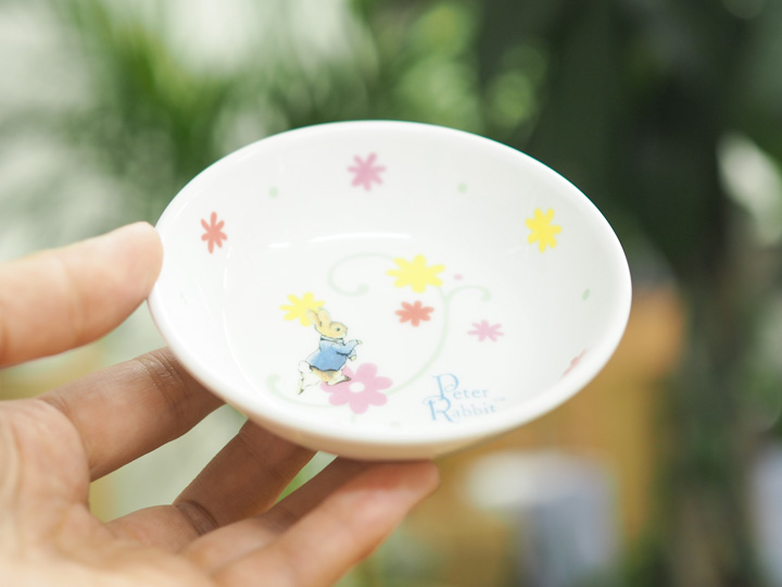 ピーターラビットの食器4点セット