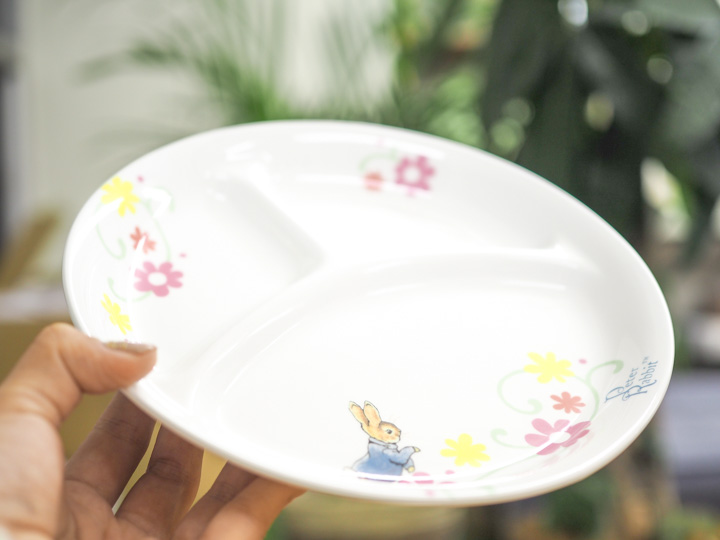 ピーターラビットの食器4点セット