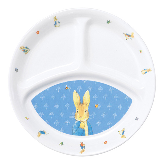 ピーターラビットの食器＆スプーンフォークセット