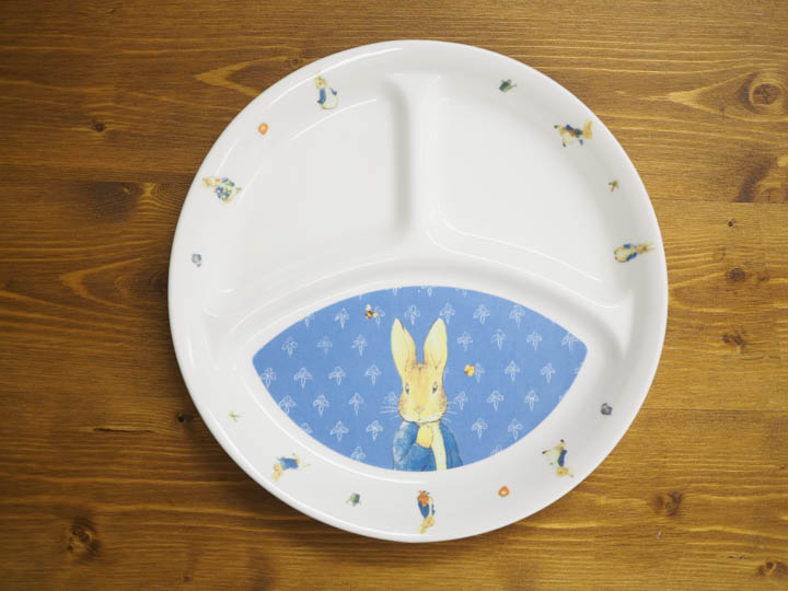ピーターラビットの食器＆スプーンフォークセット