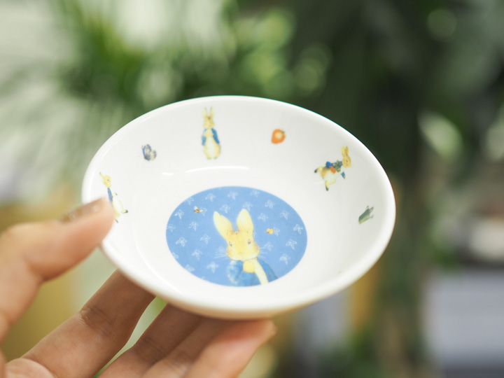 ピーターラビットの食器＆スプーンフォークセット