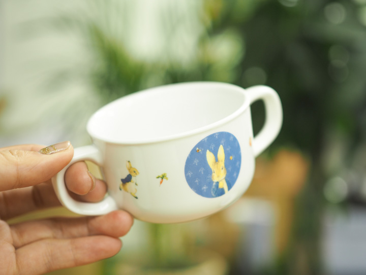 ピーターラビットの食器＆スプーンフォークセット