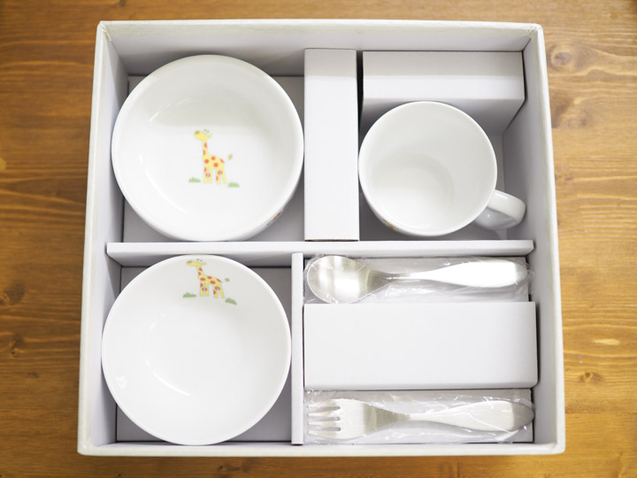 オリジナル食器＆スプーンフォークセット