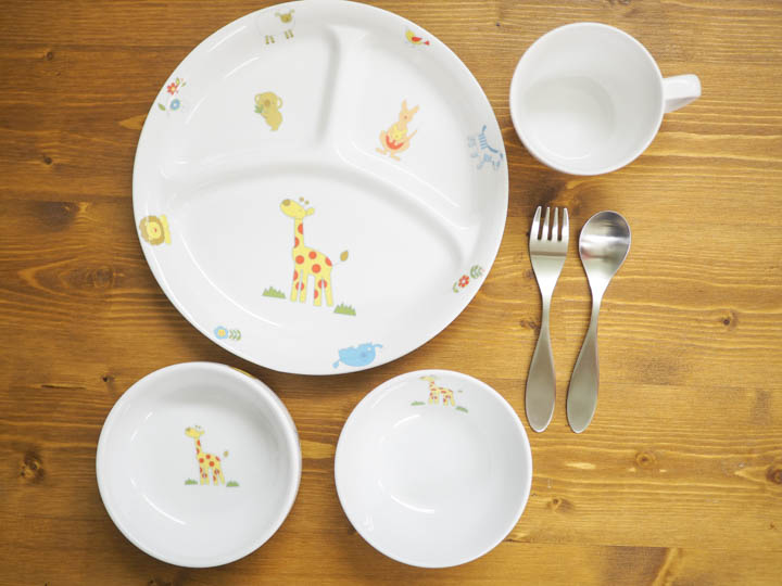オリジナル食器＆スプーンフォークセット
