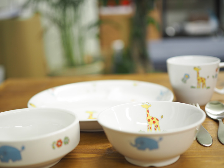 オリジナル食器＆スプーンフォークセット