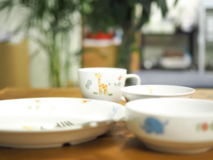 オリジナル食器＆スプーンフォークセット