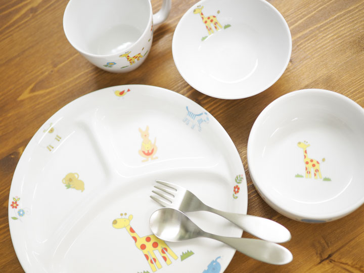 オリジナル食器＆スプーンフォークセット
