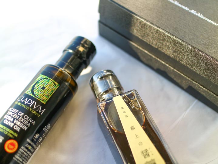 無添加・郡上の醤(ひしお)とエキストラヴァージンオリーブオイルセット