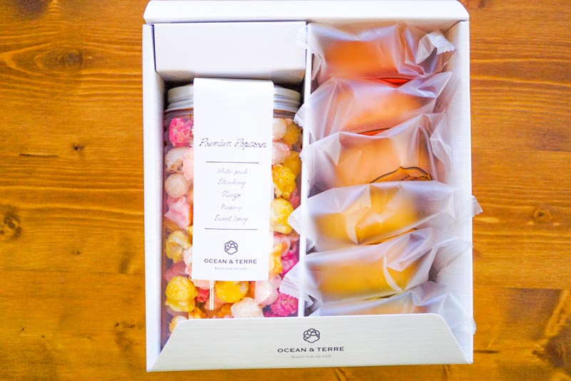 ポップコーン＆フルーツバームセットA A493