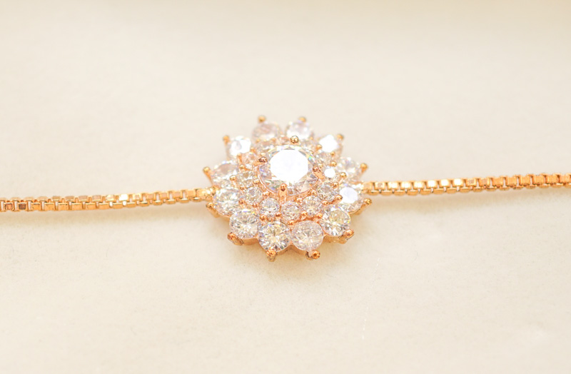 ブレスレット-DG0017シリーズ ローズゴールド/シルバー