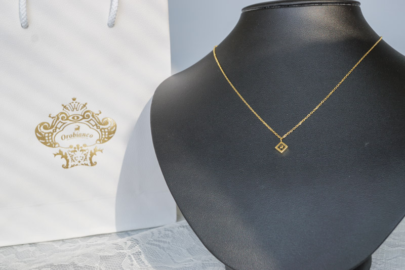 ゴールドペンダント-OREN023BKG