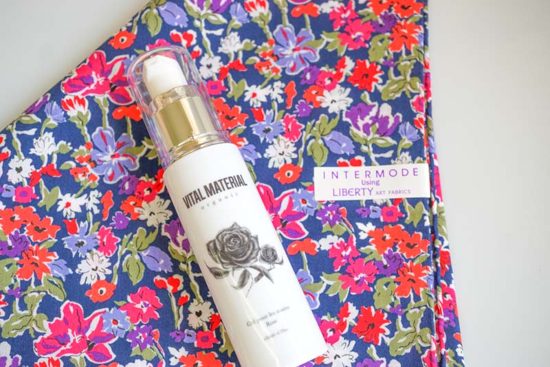 【タンプ限定】VITAL MATERIAL ハンドジェル ROSE&ハンカチセット