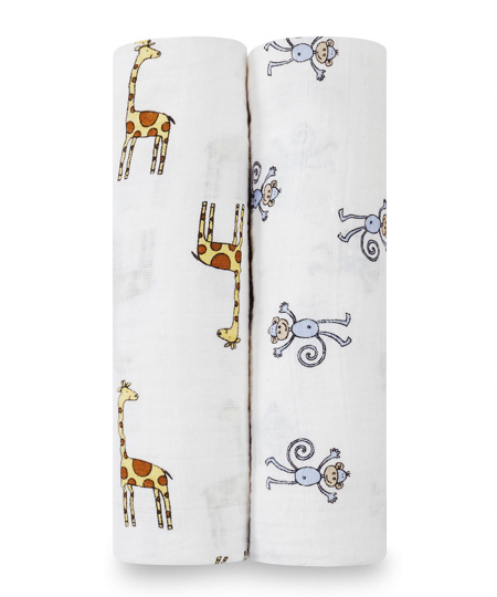 おくるみ モスリンスワドル 2枚入り