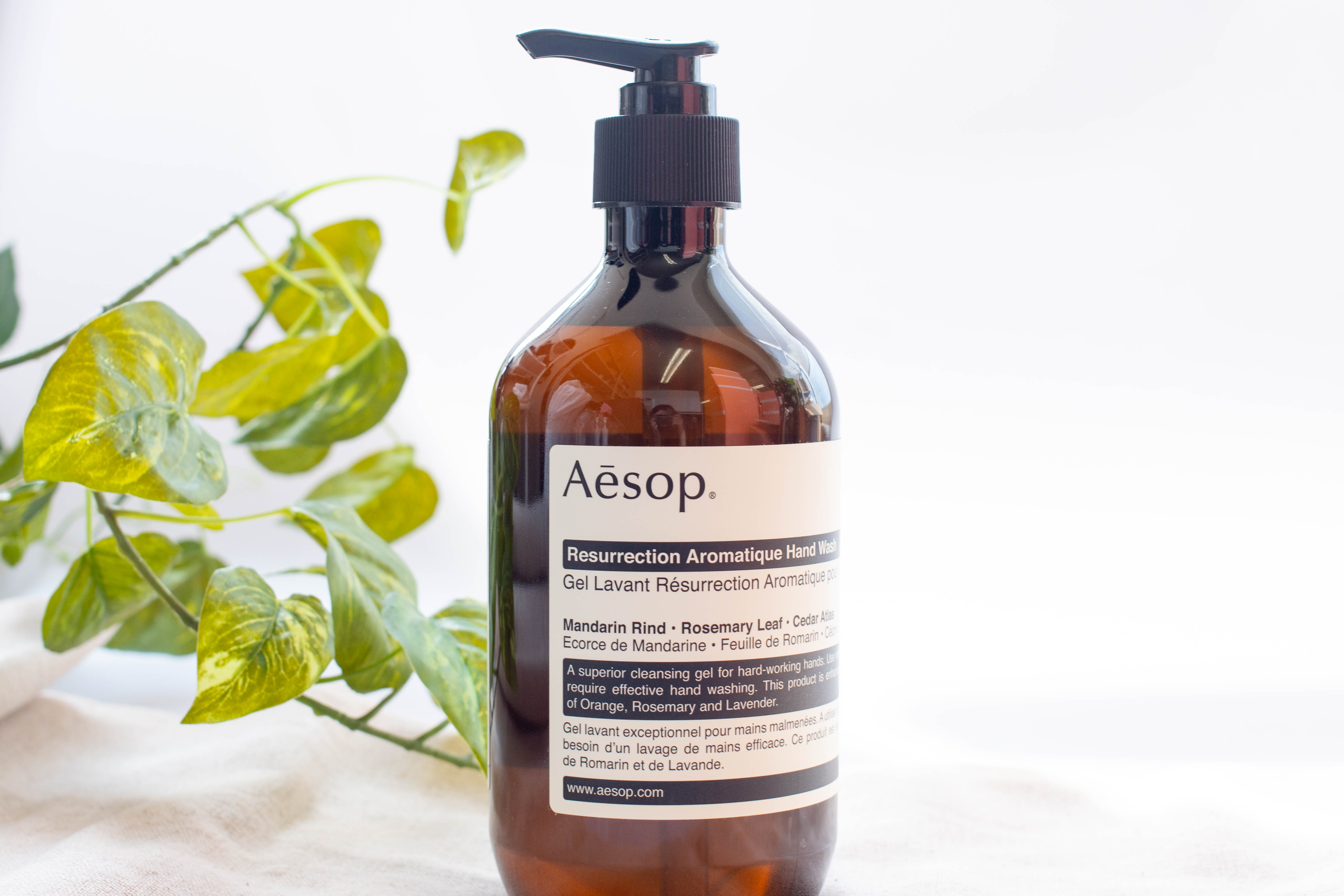 レスレクション ハンドウォッシュ500ml