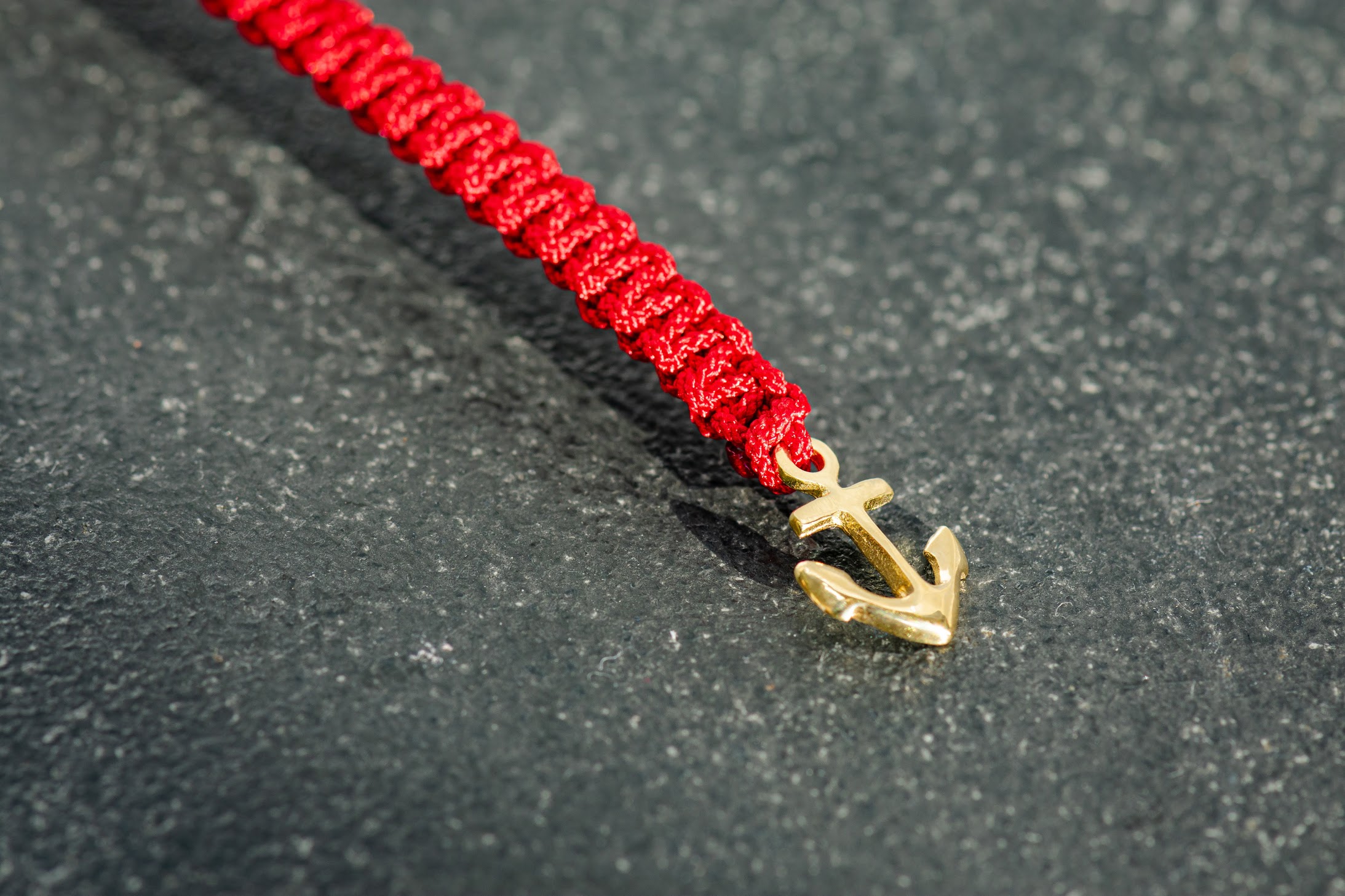 K18 Gold Anchor Bracelet