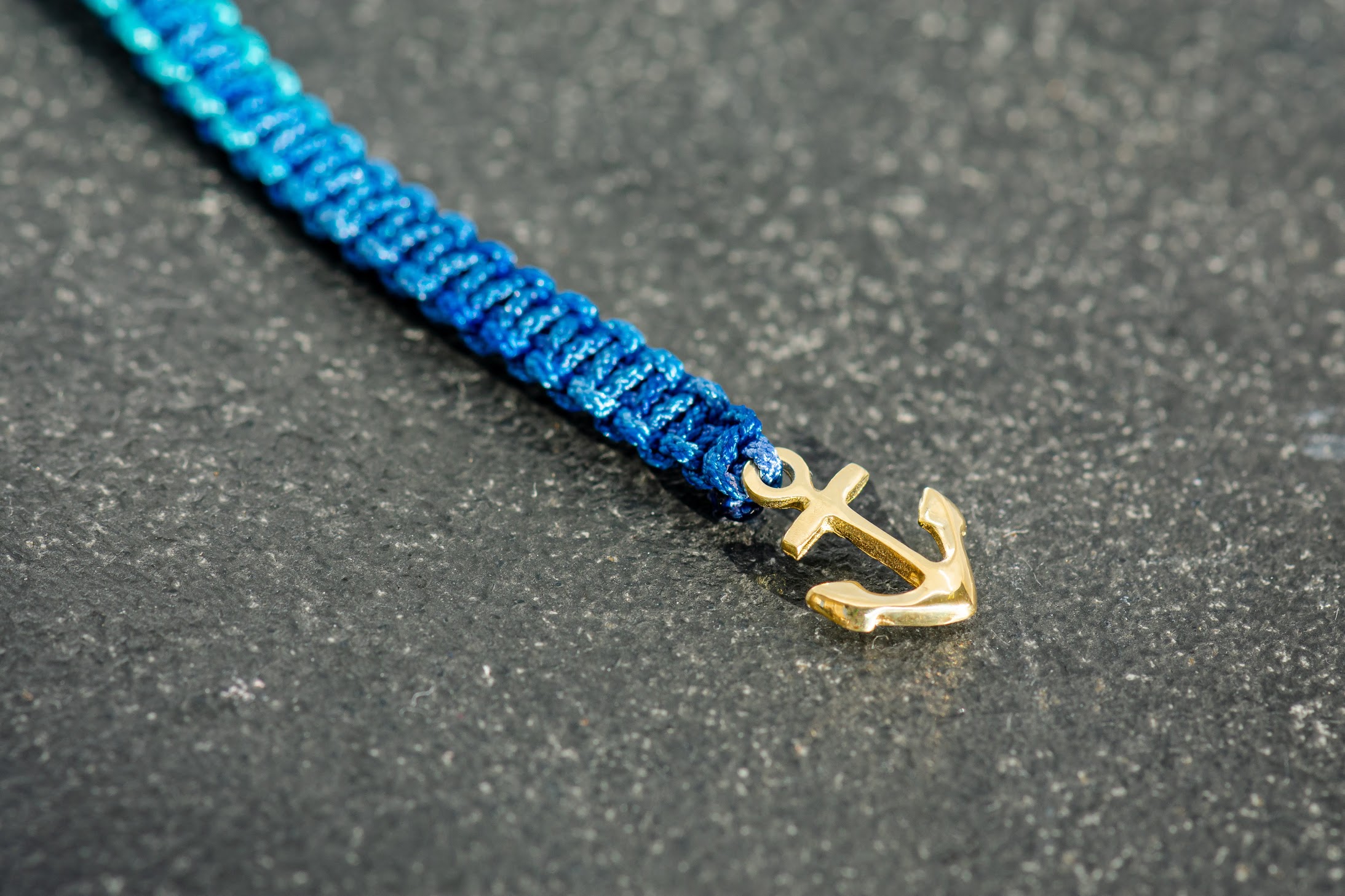 K18 Gold Anchor Bracelet