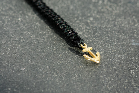 K18 Gold Anchor Bracelet