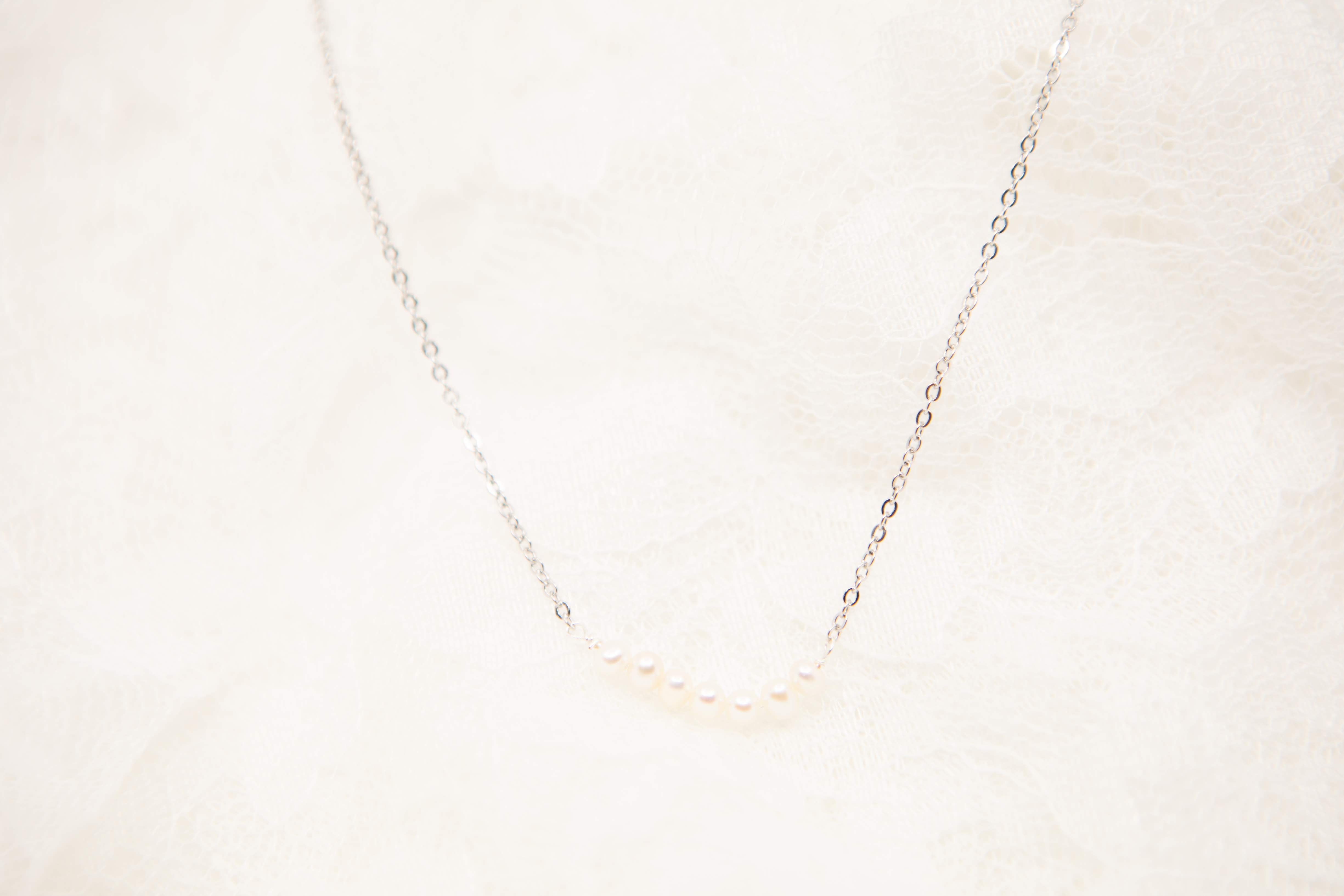 ベビーパールのネックレス