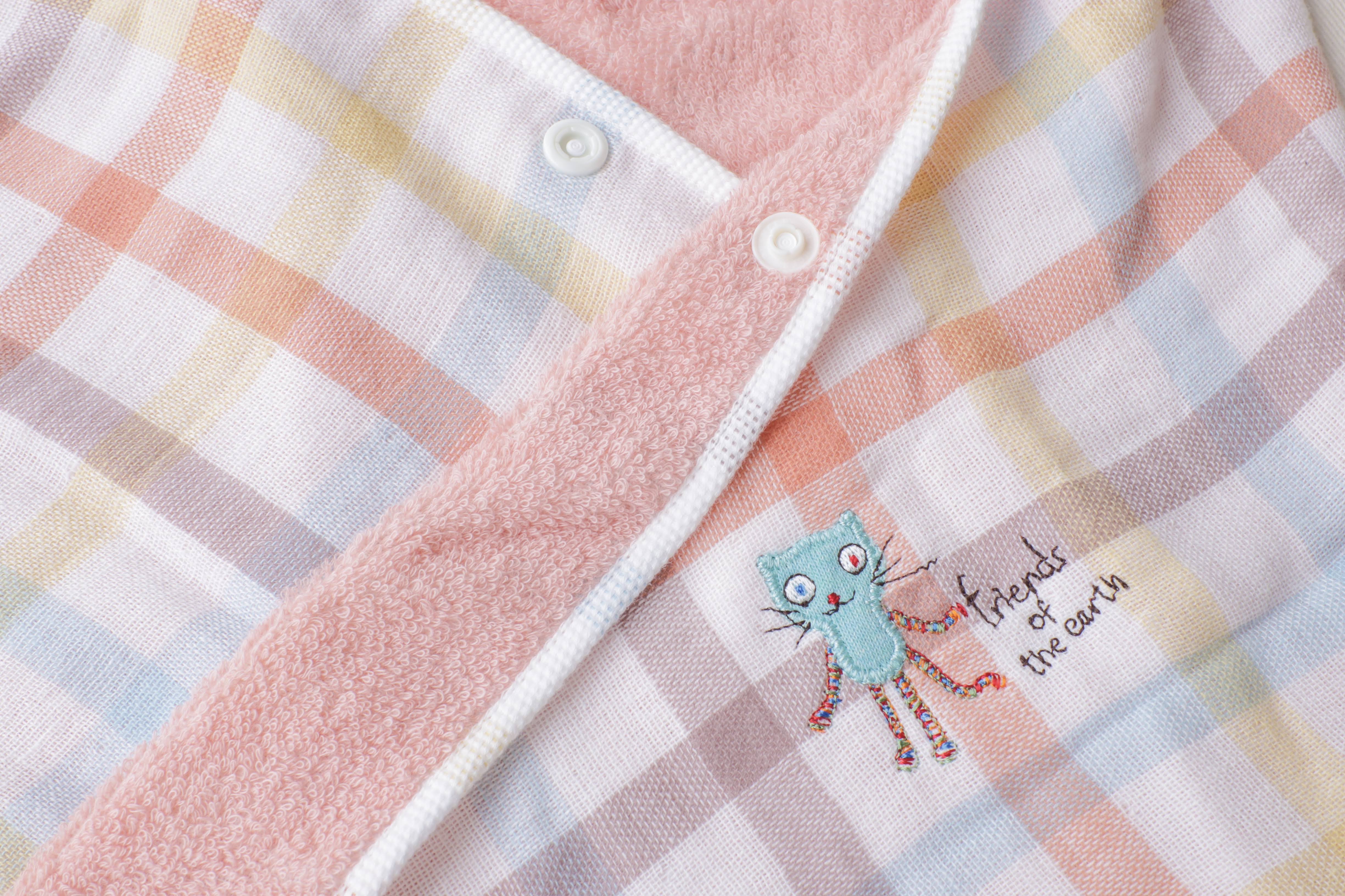 Duo フード付きバスタオル&ハンカチセット