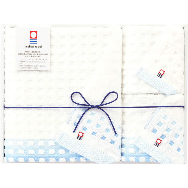 蒼海 バスタオル＆ウォッシュタオル２Ｐ