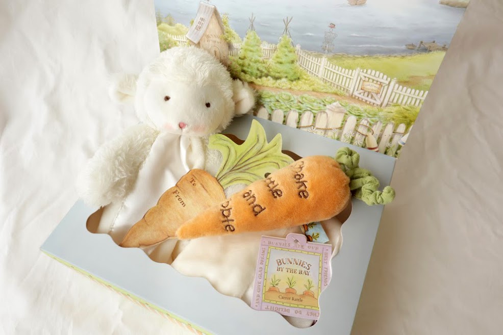 安心毛布＆ガラガラ＆ギフトボックスセット