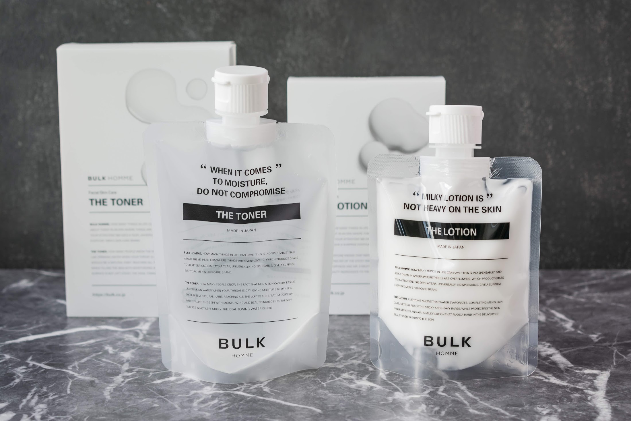 BULK HOMME THE TONER 200ml 化粧水4本
