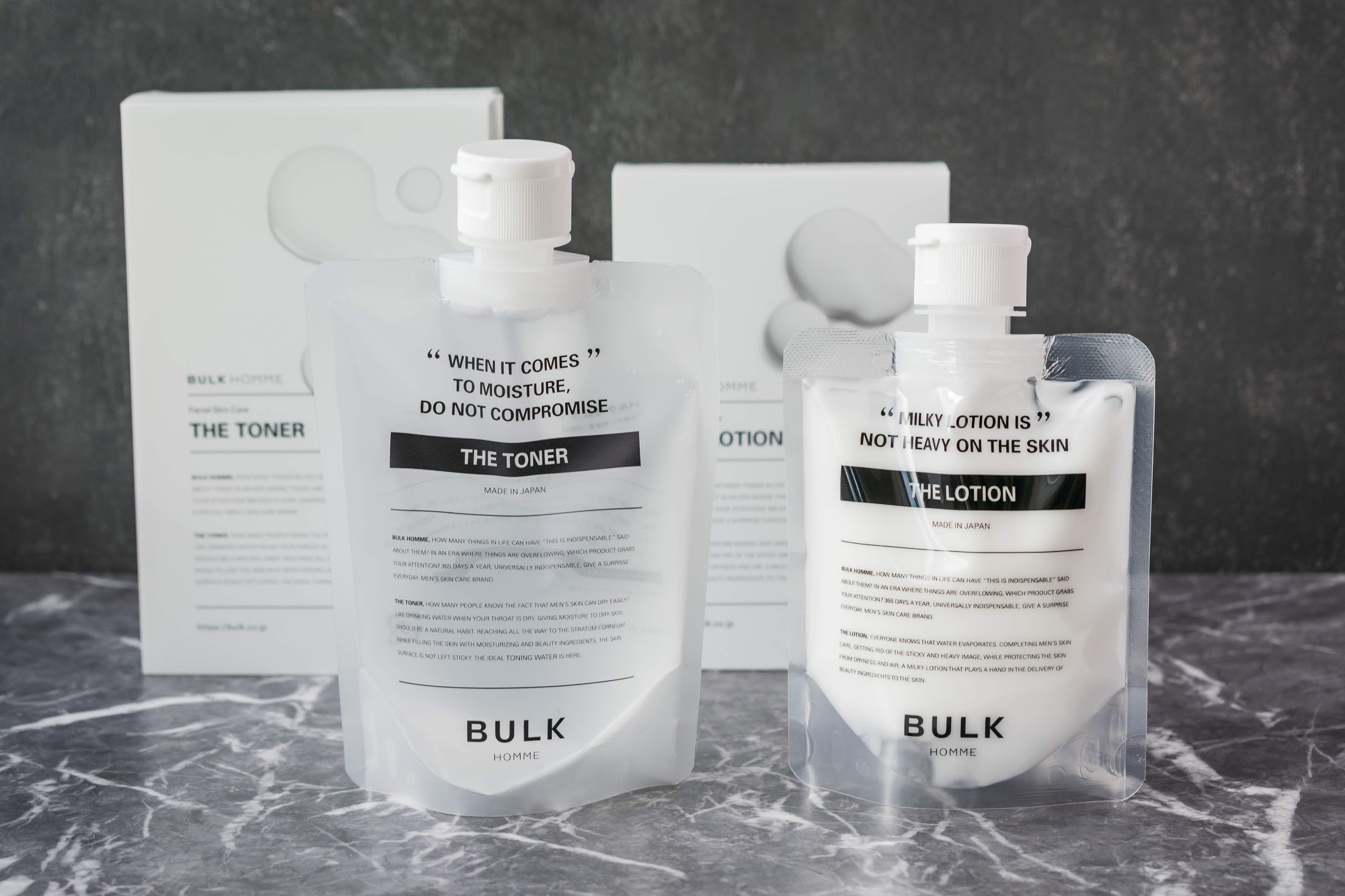 BULK HOMME THE TONER 200ml 化粧水×2箱