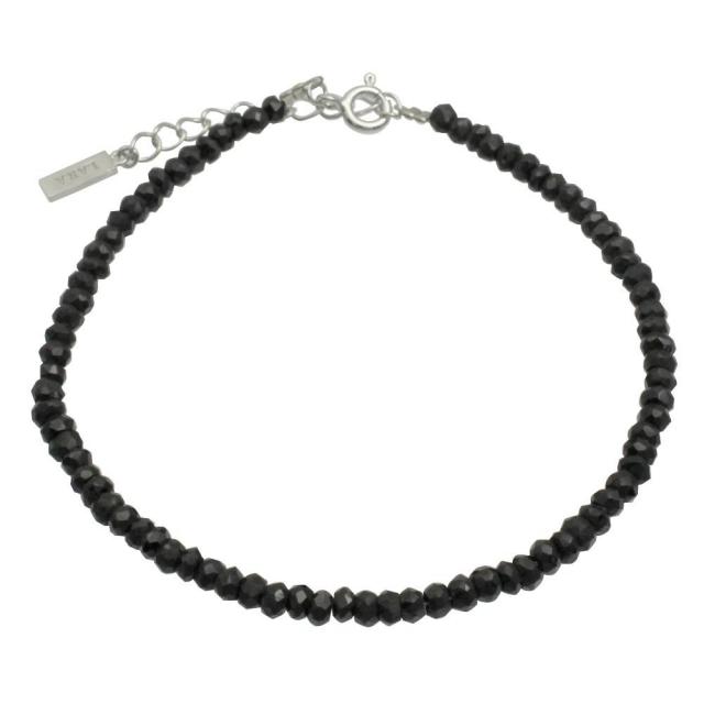 ブラック スピネル ブレスレット ララクリスティー