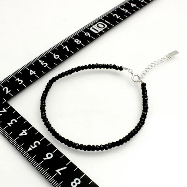 ブラック スピネル ブレスレット ララクリスティー