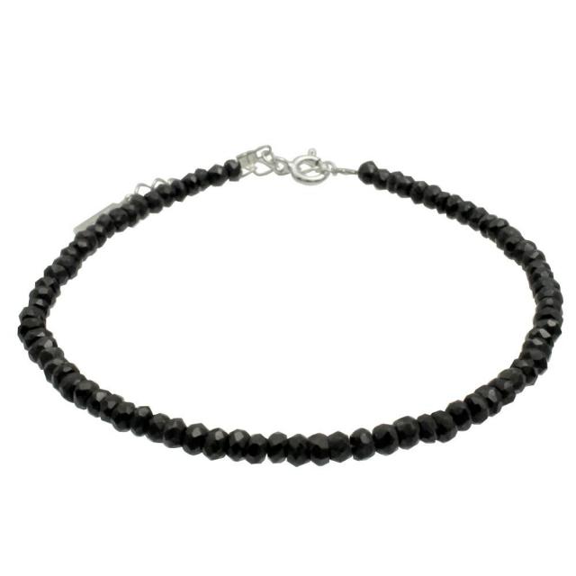 ブラック スピネル ブレスレット ララクリスティー