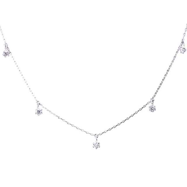 ダイヤモンドブレスレット ベイビーズ ブレス 0.15ct プラチナ Pt900 ララクリスティー