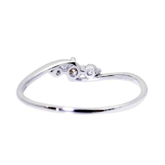 プラチナ リング 指輪 ダイヤモンド 0.1ct エターナルエンゲージリング ララクリスティー