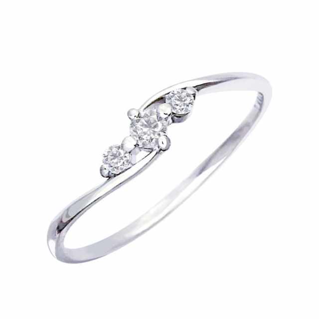 プラチナ リング 指輪 ダイヤモンド 0.1ct エターナルエンゲージリング ララクリスティー