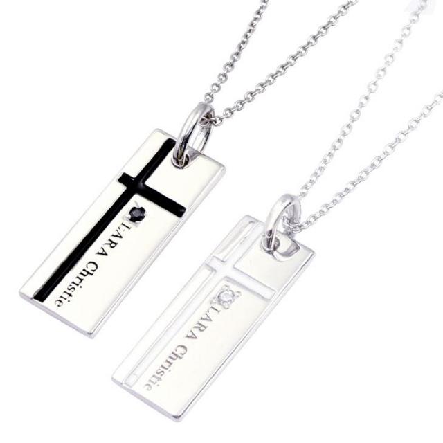 ペアネックレス ノーブル クロス ララクリスティー