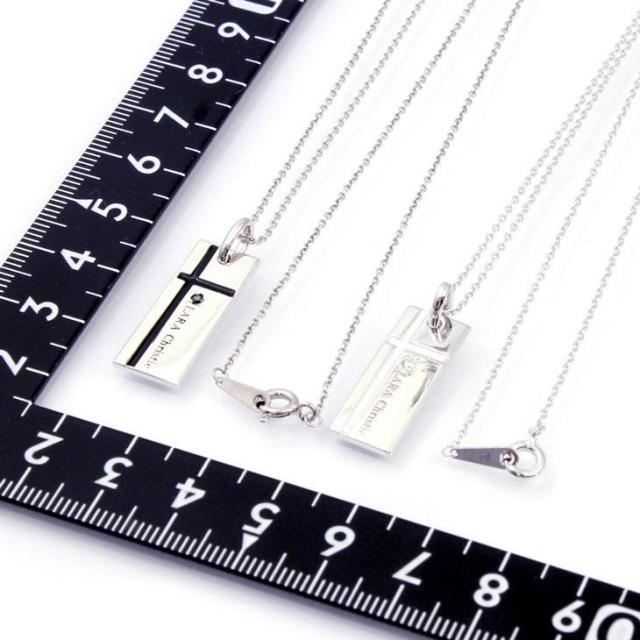 ペアネックレス ノーブル クロス ララクリスティー