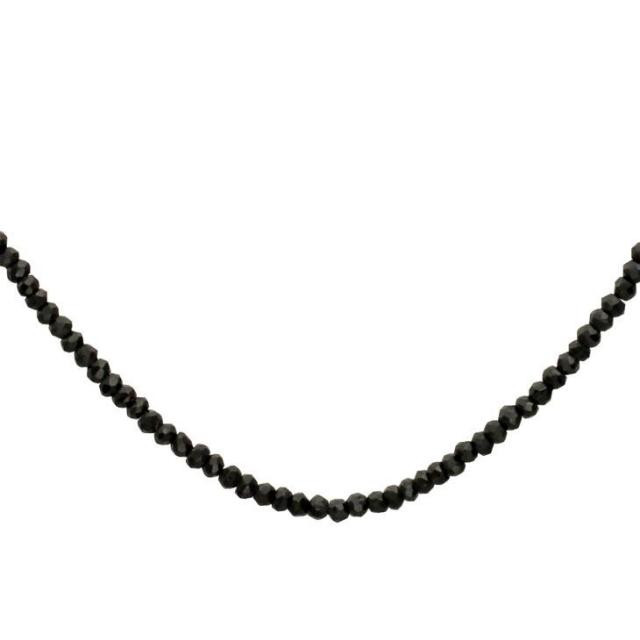 ブラック スピネル ネックレス ララクリスティー