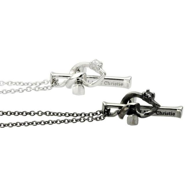 ペアネックレス ラヴァーズ クロス ララクリスティー