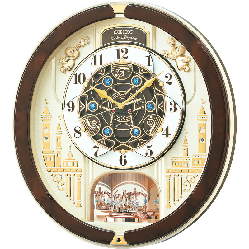 電波からくり時計