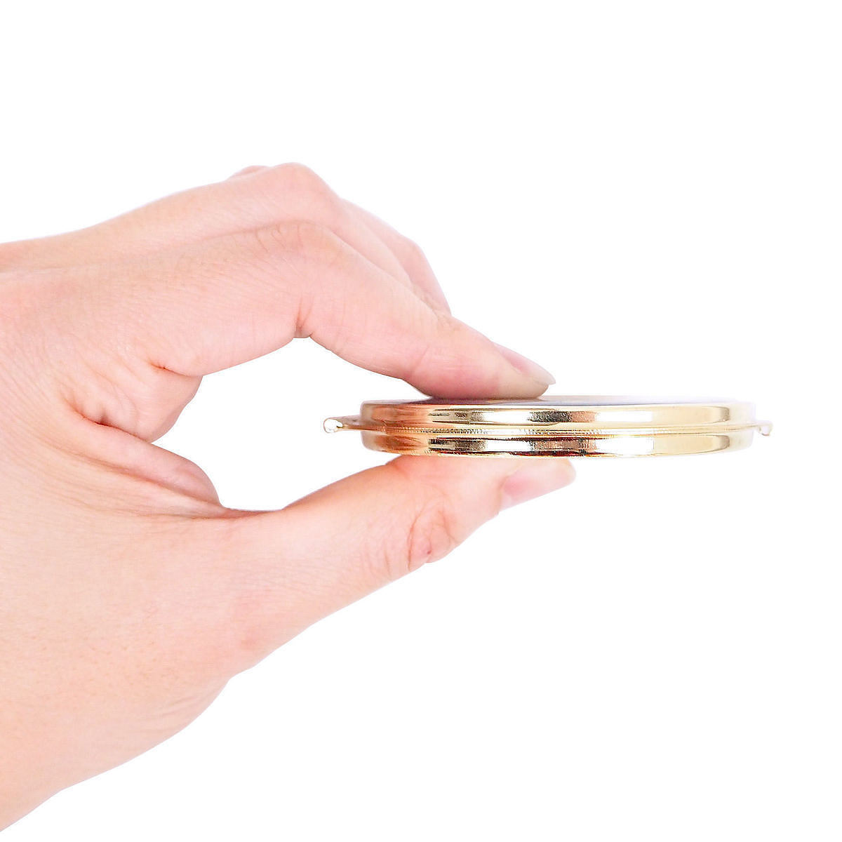 コンパクトミラー リボン