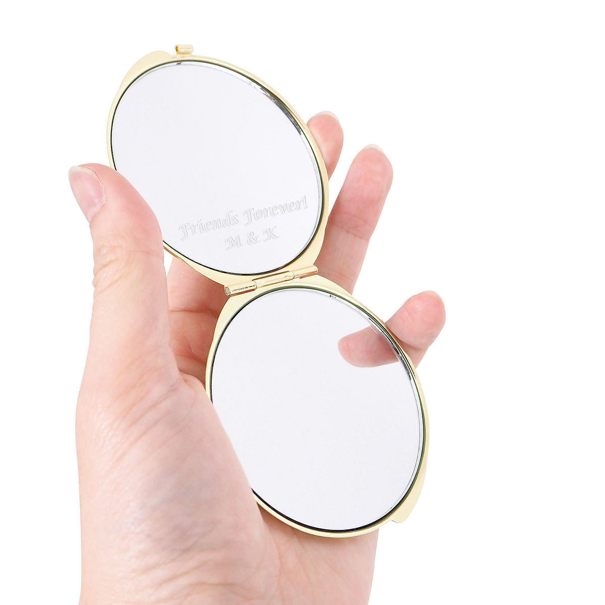 コンパクトミラー リボン