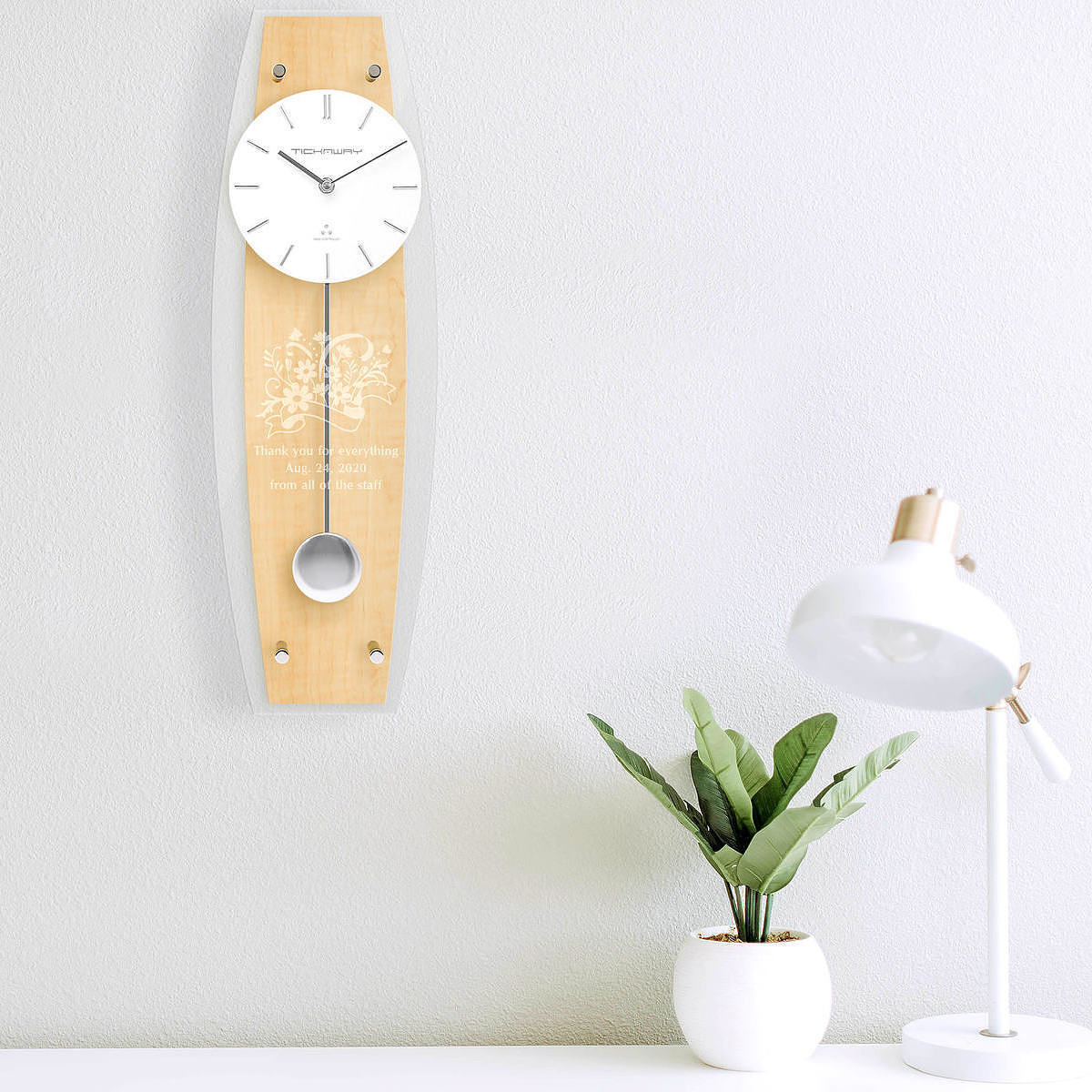 ペンデュラムクロック 電波時計