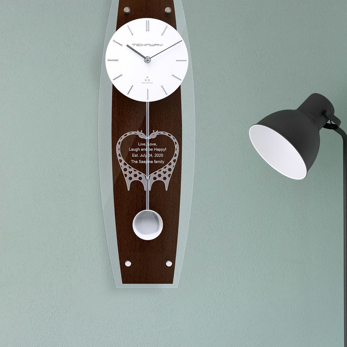 ペンデュラムクロック 電波時計