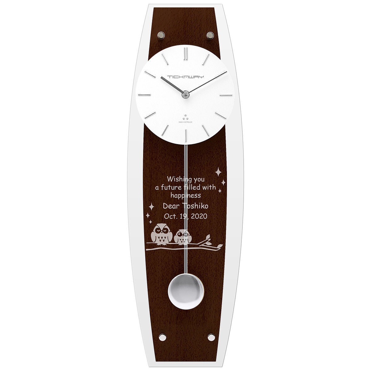 ペンデュラムクロック 電波時計