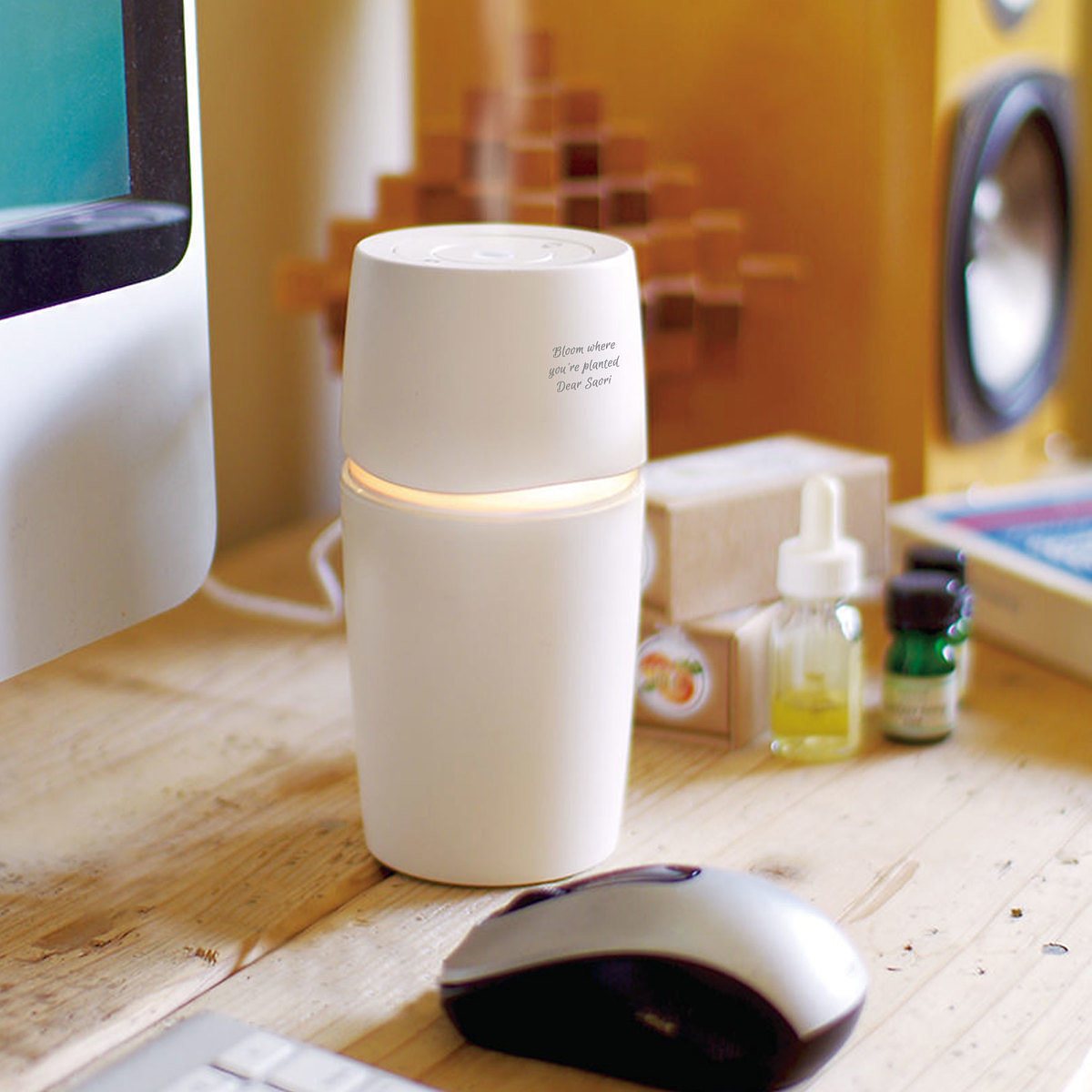 【名前やメッセージが入る！】アロマディフューザー