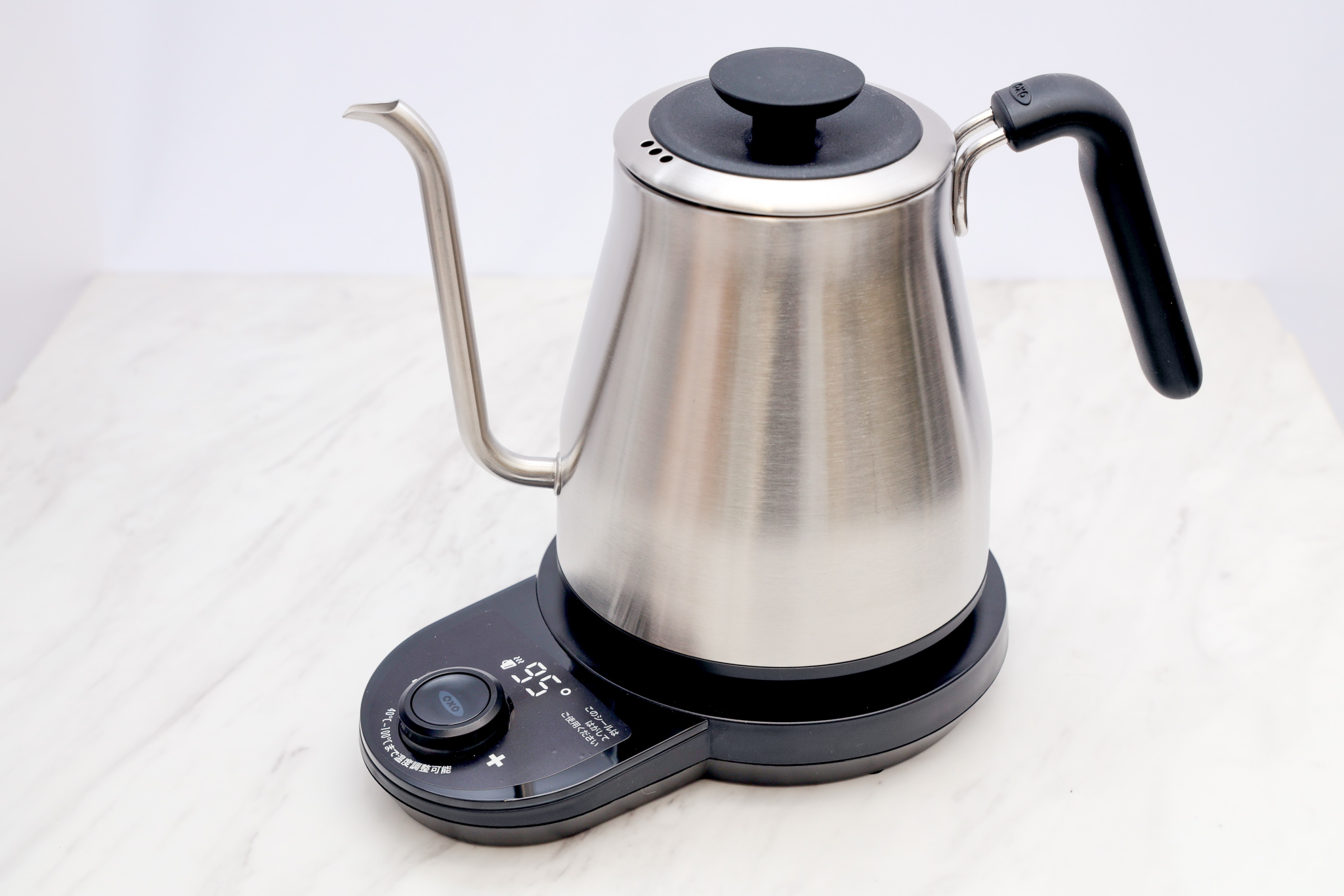 オクソー ドリップケトル 温度調整&タイマー機能付