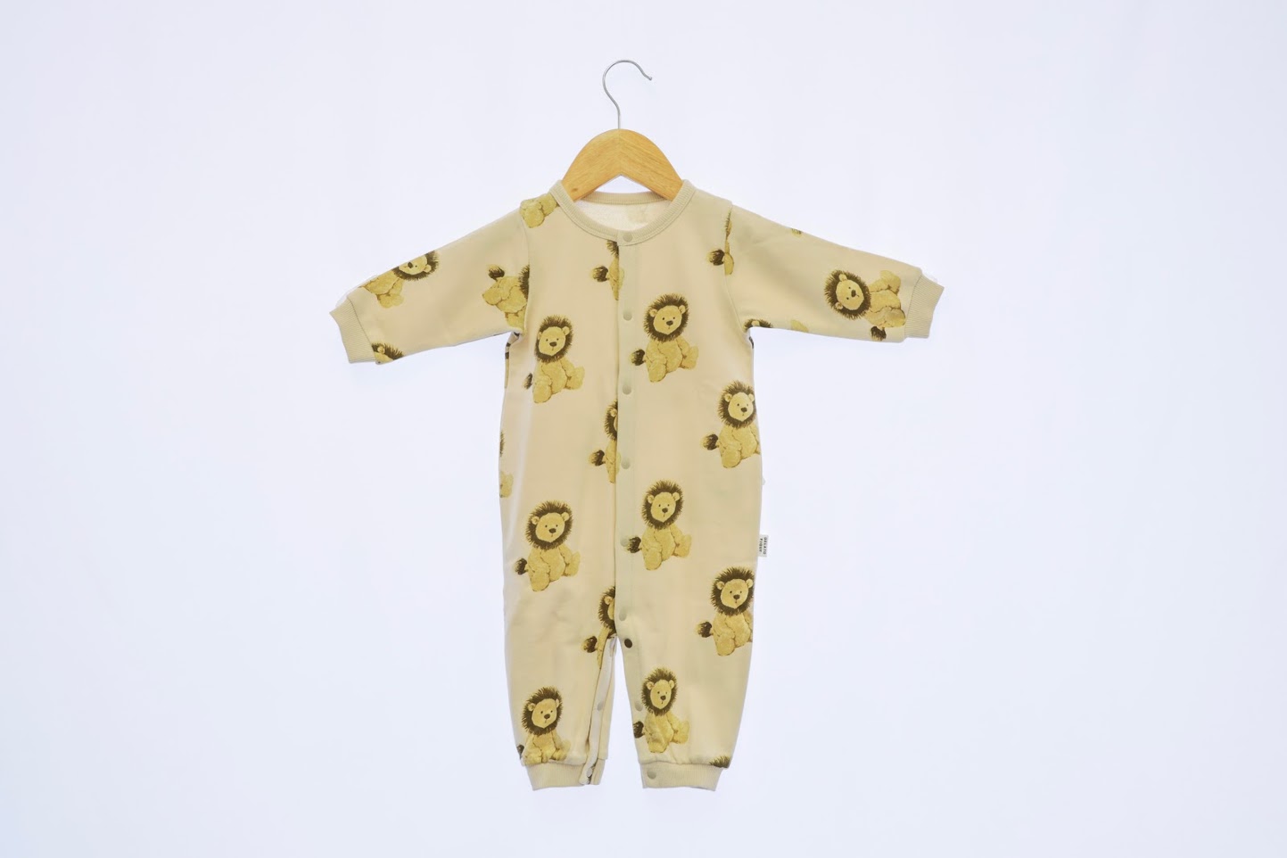 ライオン柄新生児2Wayオール