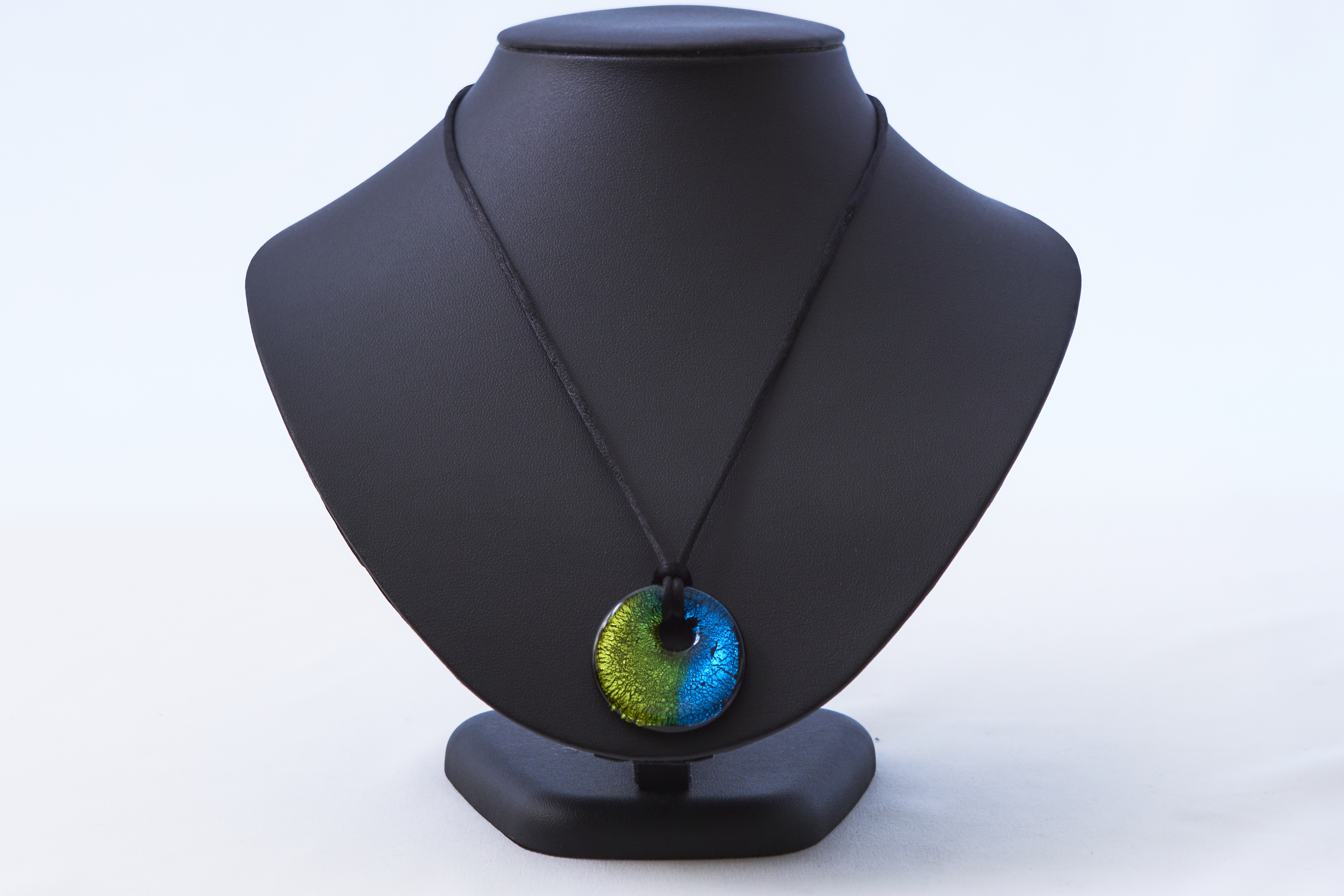 グリーン×ブルー ネックレス DG111