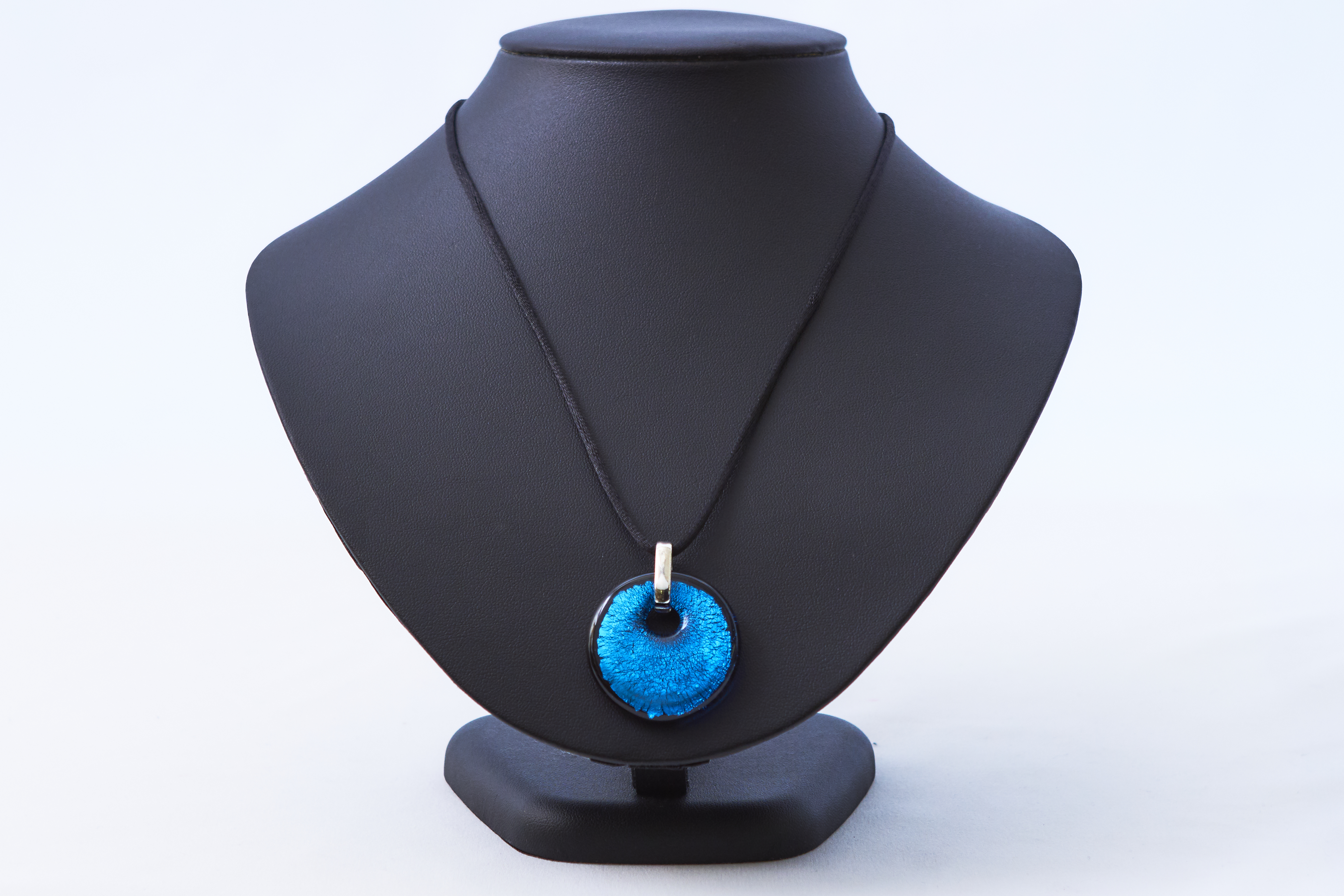 グリーン×ブルー ネックレス DG111